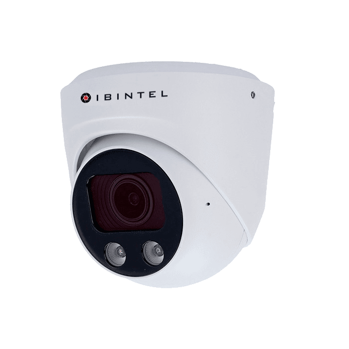 Domo IP IBINTEL Murgi con lente motorizada y visión nocturna