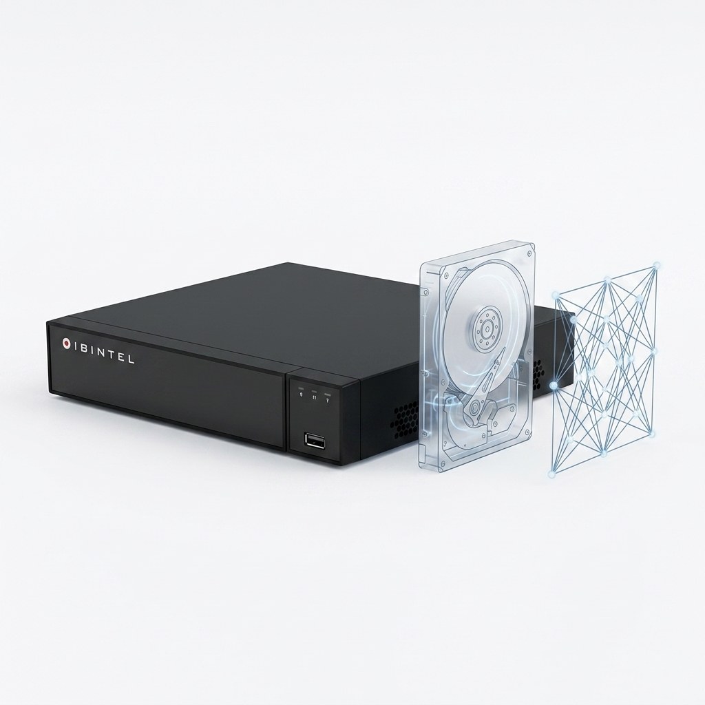 Grabador NVR 16 canales IP 4K IBINTEL NVR3116C1 características