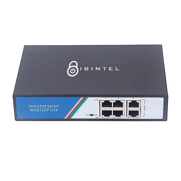 imagen principal Ibintel switch 4 puertos