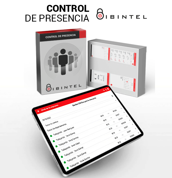 Tablet IBINTEL TABCONTROL con Software de Registro Horario Digital en Promoción con 10 Licencias Incluidas
