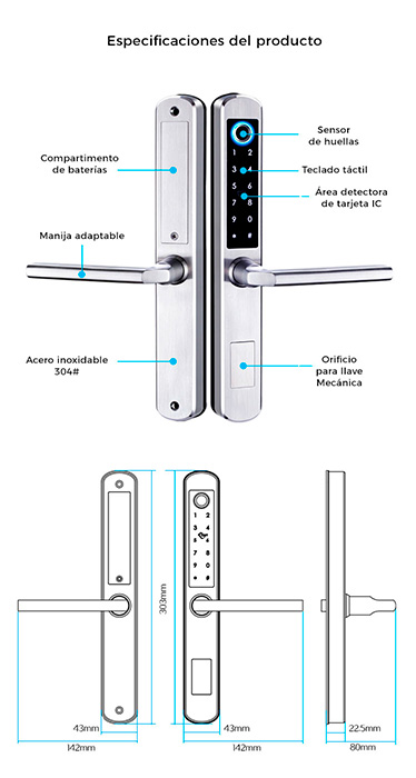 Ventajas de Cerradura Bluetooth Electrónica Inteligente